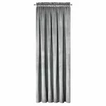 Zasłona na taśmie 135x300 ROSA welwetowa srebrna Design 91 - 15
