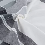 Komplet ścierek kuchennych 2x50x70 MONA czarne w kratkę z bawełny - 3