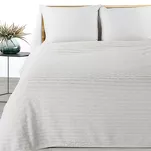 Koc 170x210 LISA biały wytłaczany z efektem 3D z kolekcji Design 91 - 2