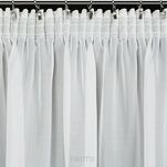 Firana na taśmie 350x150 LUCY biała z gładkiego woalu - 8