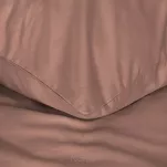 Pościel satynowa 180x200 NOVA 3 jednokolorowa gładka marsala - 6