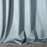 Zasłona na przelotkach 140x250 MELANIE welwetowa morska o aksamitnej strukturze - 6