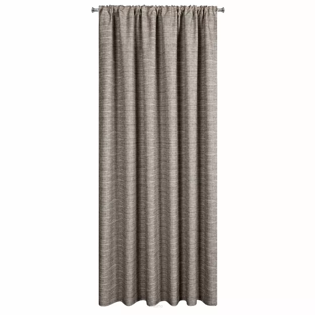 Zasłona na taras 155x200 GARDEN 10 brązowa w tunelu wodoodporna z melanżowym wzorem