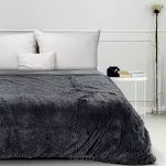 Koc na fotel futrzany 70x160 TIFANY 1 stalowy jednokolorowy puszysty z kolekcji Design 91 - 5