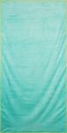 Ręcznik plażowy 80x160 IGA szybkoschnący jasny turkus z mikrofibry 380 g/m2 - 2