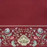 Obrus gobelinowy 140x180 4077 czerwony wzór drzewka szczęścia - 5