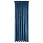Zasłona na taśmie 140x270 ROSA welwetowa granatowa Design 91 - 7