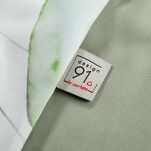 Pościel z mikrowłókna 140x200 VERANO 10 biała oliwkowa wzór kwiatowy Design 91 - 2