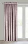 Zasłona na taśmie 140x270 ROSA welwetowa pudrowa Design 91 - 16