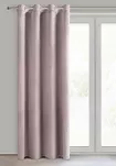 Zasłona  na przelotkach 140x250 ROSA welwetowa pudrowa Design 91 - 9