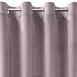 Zasłona gotowa na przelotkach 140x250 ROSA welwetowa pudrowa Design 91 - 4