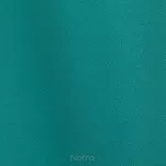 Zasłonana przelotkach 140x250 RITA jednokolorowa turkusowa z miękkiej tkaniny - 5