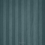 Pościel satynowa 220x200 VERA jednokolorowa gładka morska w prążki - 5