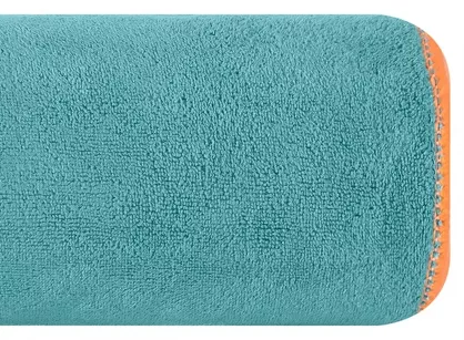 Ręcznik plażowy 80x160 IGA szybkoschnący turkusowy z mikrofibry 380 g/m2