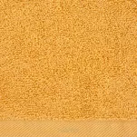 Ręcznik 100x150 GŁADKI 2 musztardowy 500 g/m2 - 2