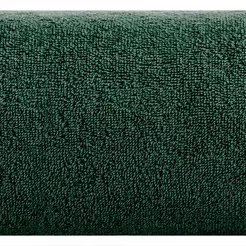 Ręcznik bawełniany 50x90 DAMLA ciemna zieleń gładki z subtelną bordiurą