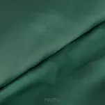 Pościel satynowa 140x200 NOVA 3 jednokolorowa gładka ciemna zieleń - 6