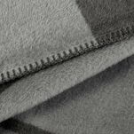 Koc bawełniano akrylowy 220x240 ELEGANT 3 Eva Minge srebrny stalowy wzór geometryczny dwustronny - 5