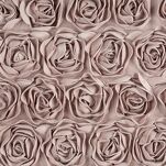 Zasłona na przelotkach 140x250 ROSES 13 Eva Minge welwetowa pudrowa aplikacja róż 3D - 3