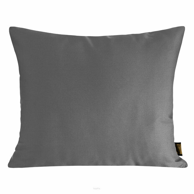 Poszewka satynowa 50x70 NOVA 1 stalowa