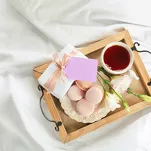 Prześcieradło z bawełny renforce z gumką 220x200 kremowe BASIC - 7