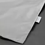 Pościel satynowa 220x200 DINA dwukolorowa gładka srebrna stalowa z kolekcji Diva Line - 6