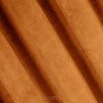 Zasłona na taśmie 140x270 VILLA welwetowa ruda o aksamitnej strukturze - 7