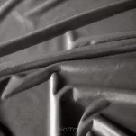 Zasłona na taśmie 140x300 PIERRE welwetowa stalowa jednokolorowa - 8