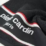 Ręcznik KARL 70x140 KARL Pierre Cardin czarny zdobiony kontrastową bordiurą z napisami Pierre Cardin - 2