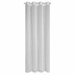 Zasłona na przelotkach 140x250 HANIA z etaminy biała z groszkami - 14