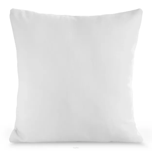 Poszewka jednokolorowa 45x45 GARDEN biała na taras wodoodporna