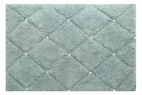 Dywanik bawełniany 60x90 CHIC 2 miętowy zdobiony kryształkami - 4