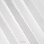 Firana na przelotkach 350x150 LUCY biała z gładkiego woalu - 7