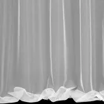 Firana na taśmie flex 400x300 TONIA biała z błyszczącej drobnej siateczki - 8