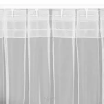 Firana na taśmie flex 400x300 TONIA biała z błyszczącej drobnej siateczki - 11