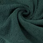 Komplet ręczników EVI Pierre Cardin ciemna zieleń zdobione bordiurą w kolorze ręcznika z logo marki z kolekcji Premium - 2