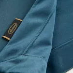 Obrus welwetowy 145x220 VELVET granatowy wykończony mankietem - 3