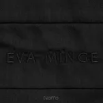 Pościel z makosatyny 220x200 ELEGANT 1B Eva Minge czarna z ozdobną kantą i haftem - 5