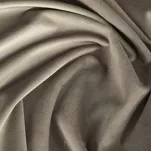 Zasłona na taśmie 140x270 MELANIE welwetowa brązowa o aksamitnej strukturze - 3