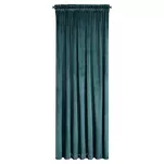 Zasłona na taśmie 140x270 MELANIE welwetowa ciemny niebieski o aksamitnej strukturze - 10
