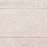 Ręcznik 50x90 MARI jasny róż z welurową bordiurą w pasy 500 g/m2 - 2