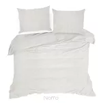 Pościel z mikrowłókna 220x200 TIFFANY kremowa o strukturze futra z kolekcji Design 91 - 3