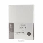 Prześcieradło z bawełny jersey 3 z gumką kremowe 160x200 - 4