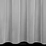 Firana na przelotkach 140x260 SOFI biała zdobiona aplikacją - 2