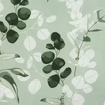 Pościel satynowa 160x200 SPRING 97 jasna zieleń z wzorem zielonych liści z kolekcji Classic - 4