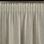 Zasłona na taśmie 140x270 EMILIA kremowa o strukturze siatki w stylu eko - 7