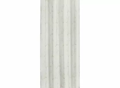 Zasłona gotowa na przelotkach 140x250 EMILI kremowa z szyfonu z szampańskim nadrukiem marmurku