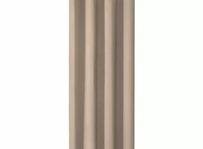 Zasłona na przelotkach 135x250 LOGAN zaciemniająca beżowa jednokolorowa z półmatowej tkaniny