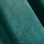Zasłona na taśmie 140x270 MELANIE welwetowa ciemny turkus o aksamitnej strukturze - 4