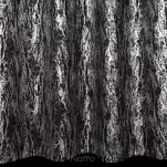 Zasłona na przelotkach 140x250 ELISE zaciemniająca typu dimout czarna z marmurkowym srebrnym nadrukiem - 7